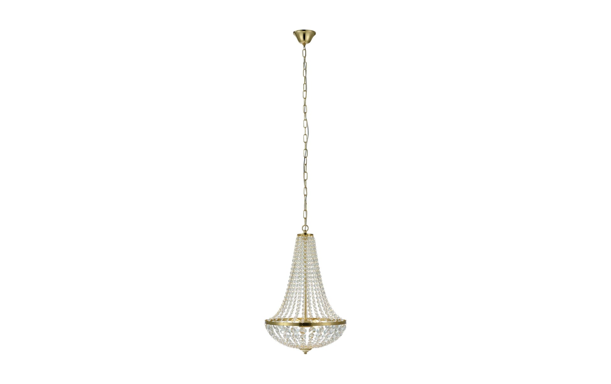 Markslöjd Pendelleuchte Gränsö – 40 × 40 × 55 cm, 80 W, dimmbar, messing