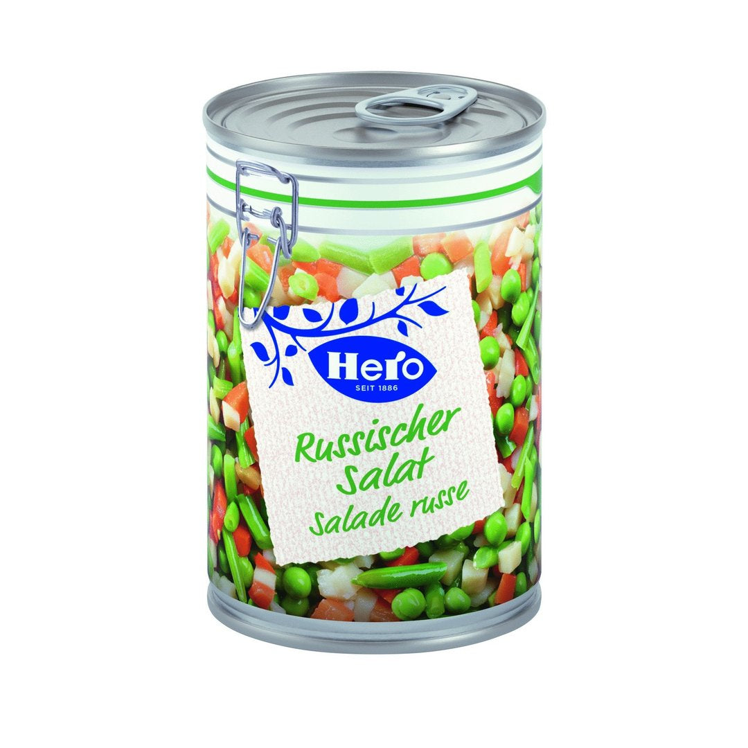 Hero Russischer Salat, Vegan, Dose – 420 g