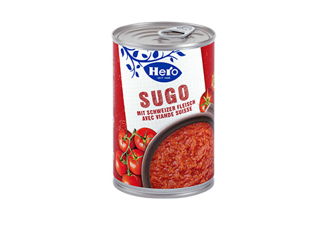 Hero Tomatensauce mit Rindfleisch & Schweinefleisch – 420 g