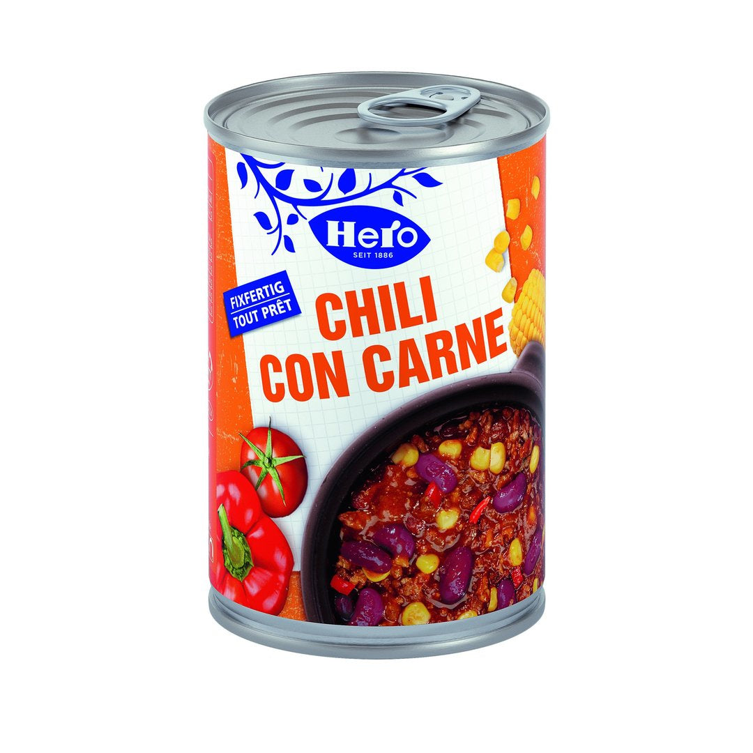 Hero Chili con Carne Rind Dose – 430 g