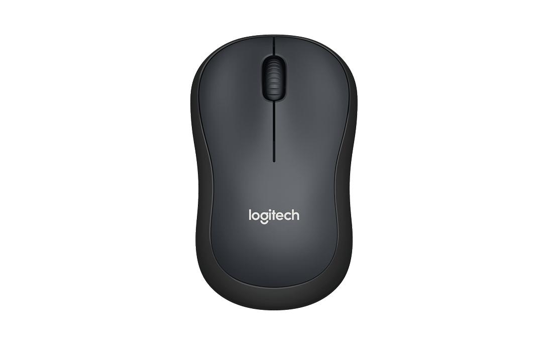 Logitech M220 Silent Maus – kabellos, 2,4 GHz, schwarz