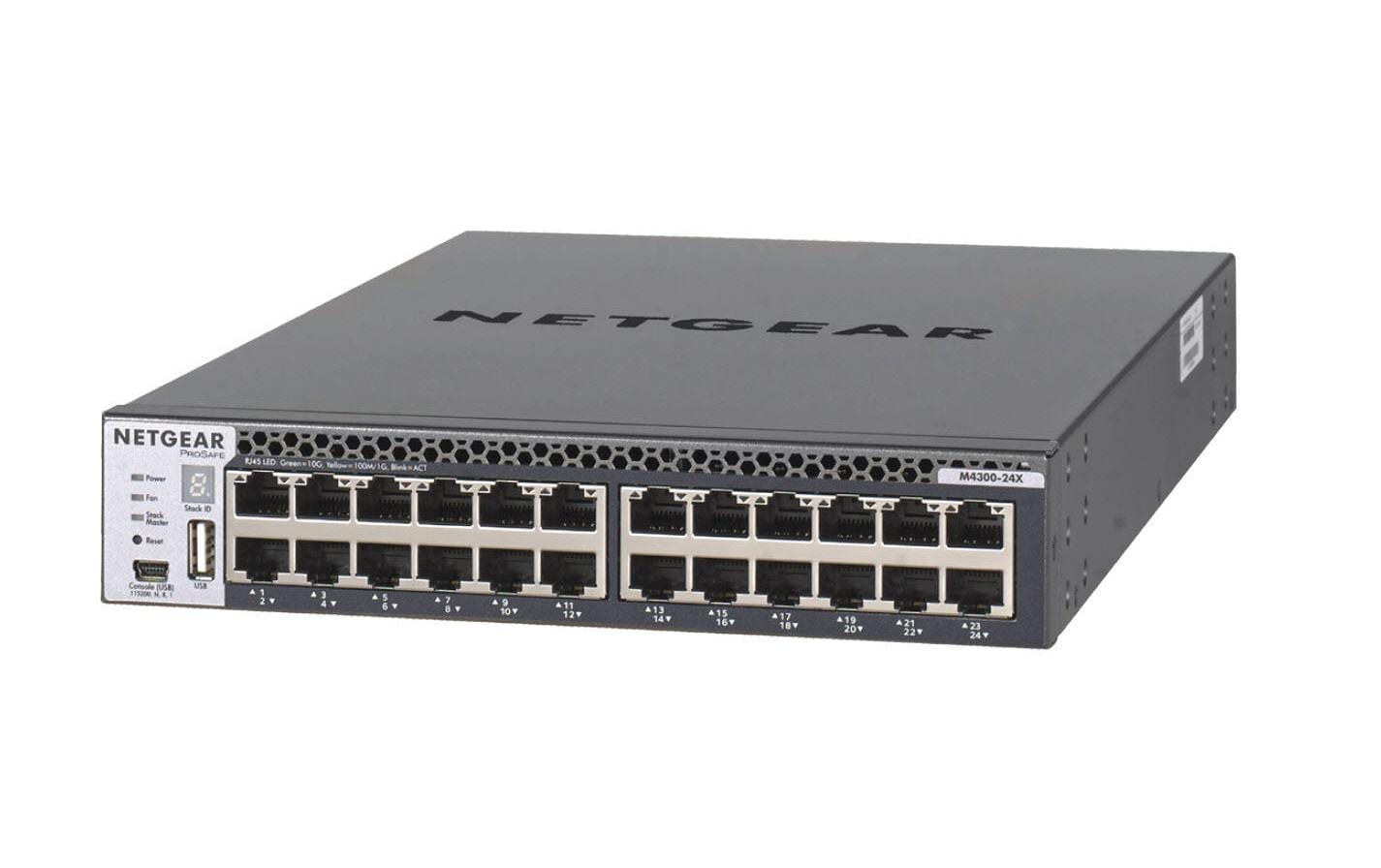 NETGEAR XSM4324CS+++ – Managed Switch – 24×10G, 4×SFP+, L3, 1U