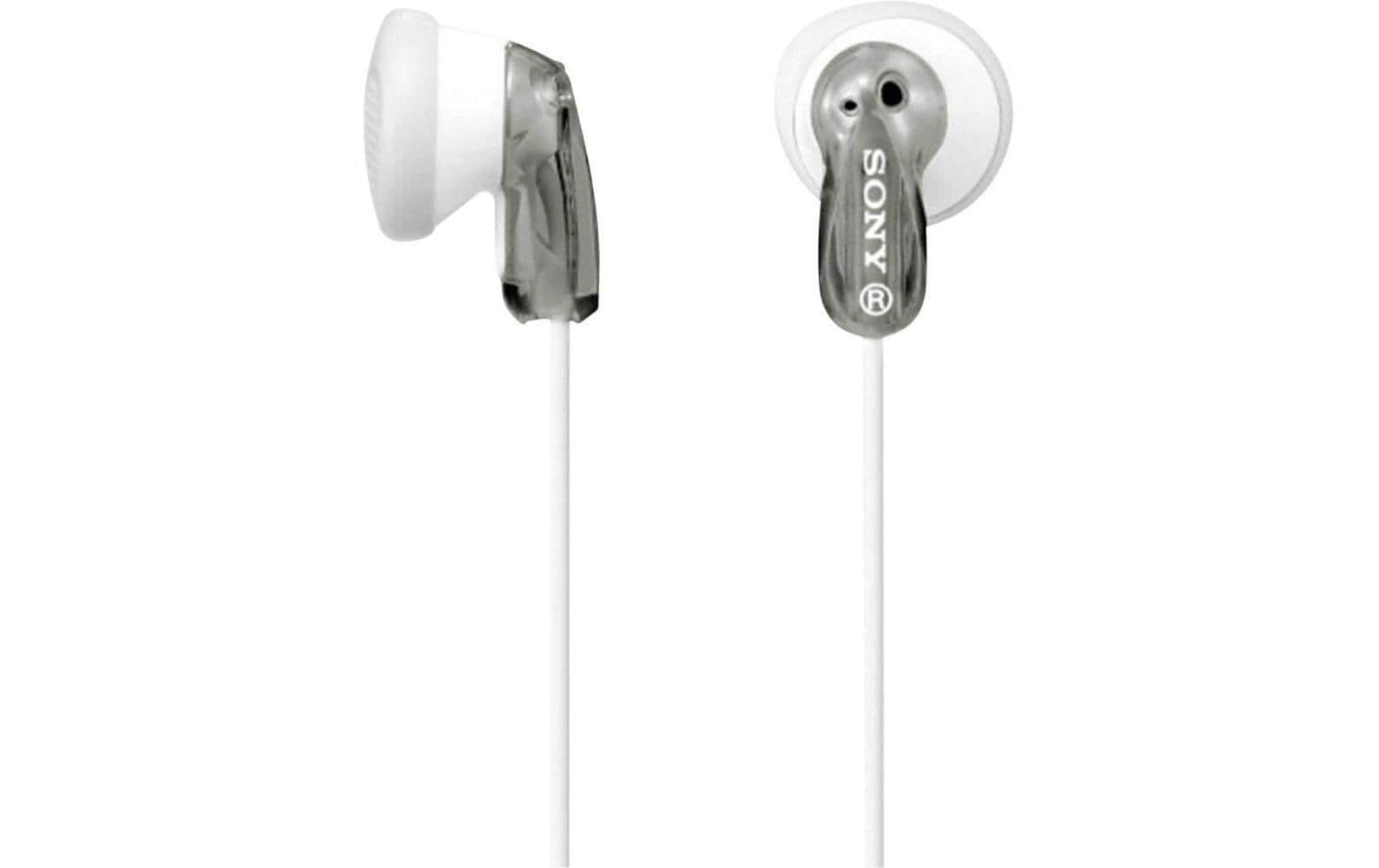 Sony MDR-E9LP In-Ear Kopfhörer – Kabel, 3,5 mm Klinke, Grau