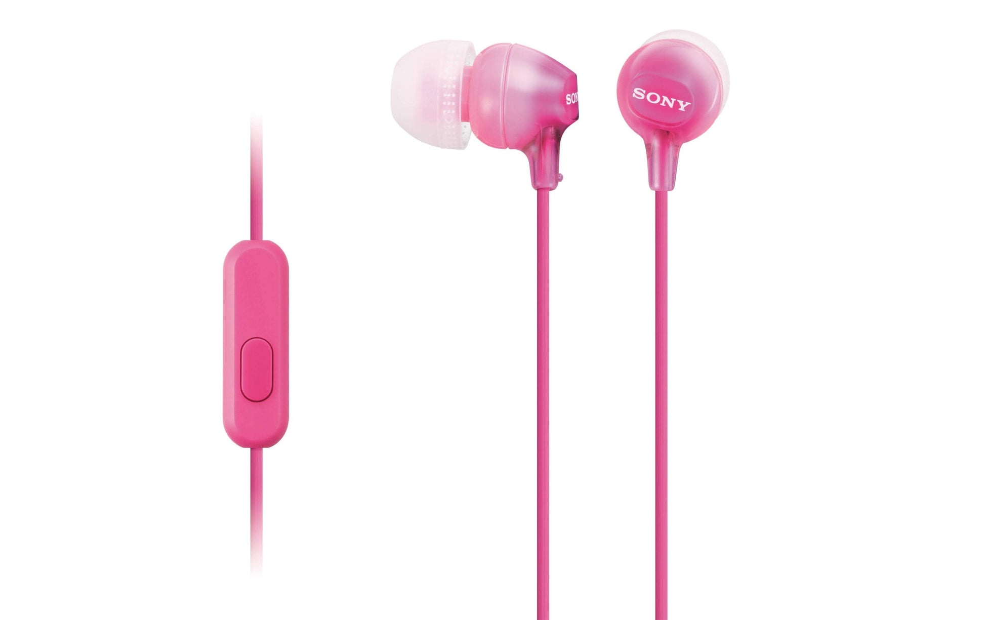 Sony MDR-EX15AP In-Ear Kopfhörer – Stereo, Kabel, Pink