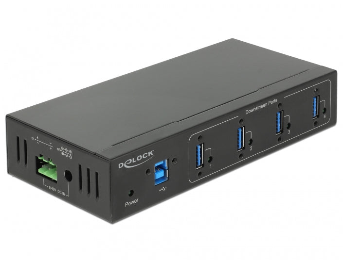 DeLOCK 63309 USB-Hub – USB-B, 4× USB-A, für Windows