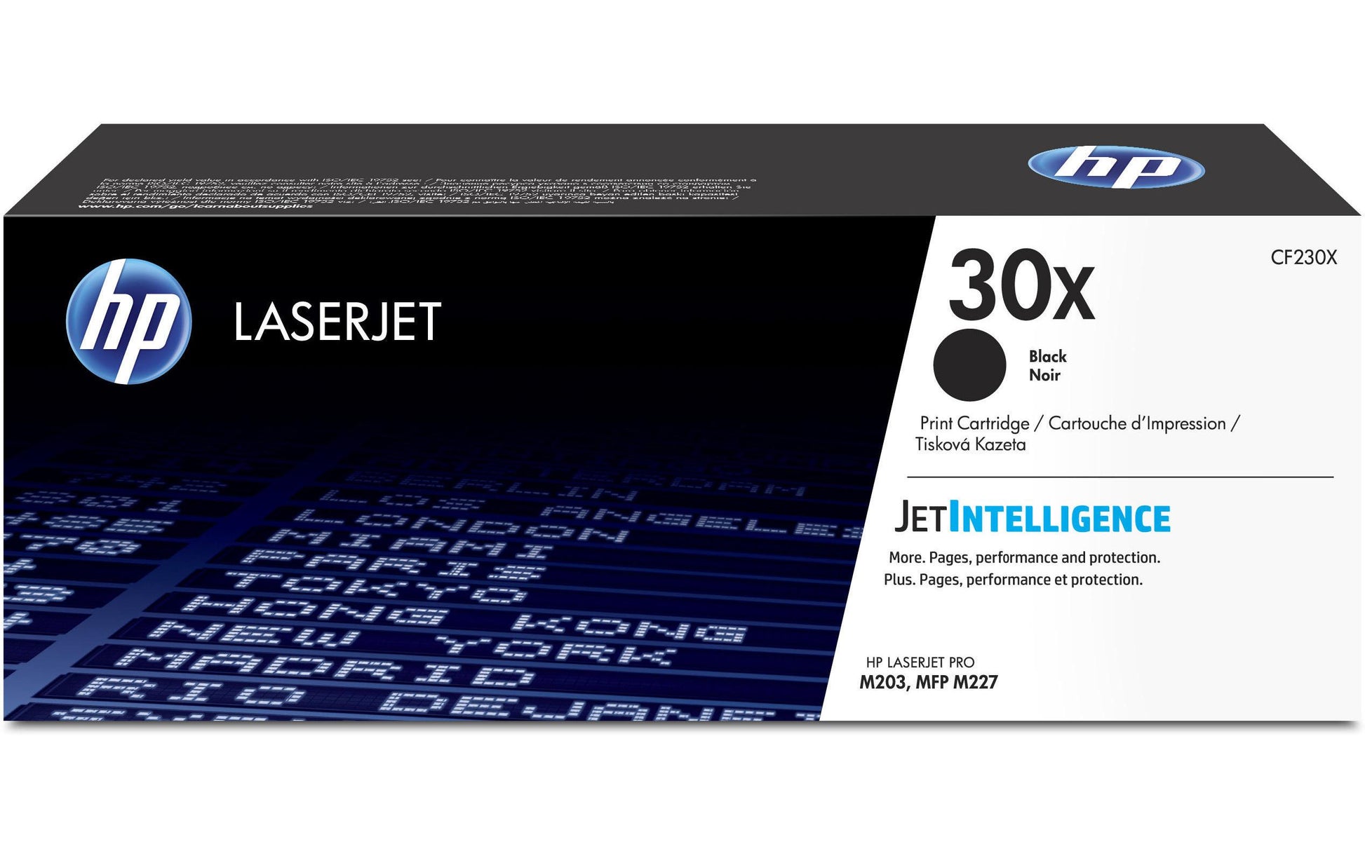 HP Toner 30X – Schwarz, 3500 Seiten – für Mono-Laserdrucker/Multifunktionsgeräte