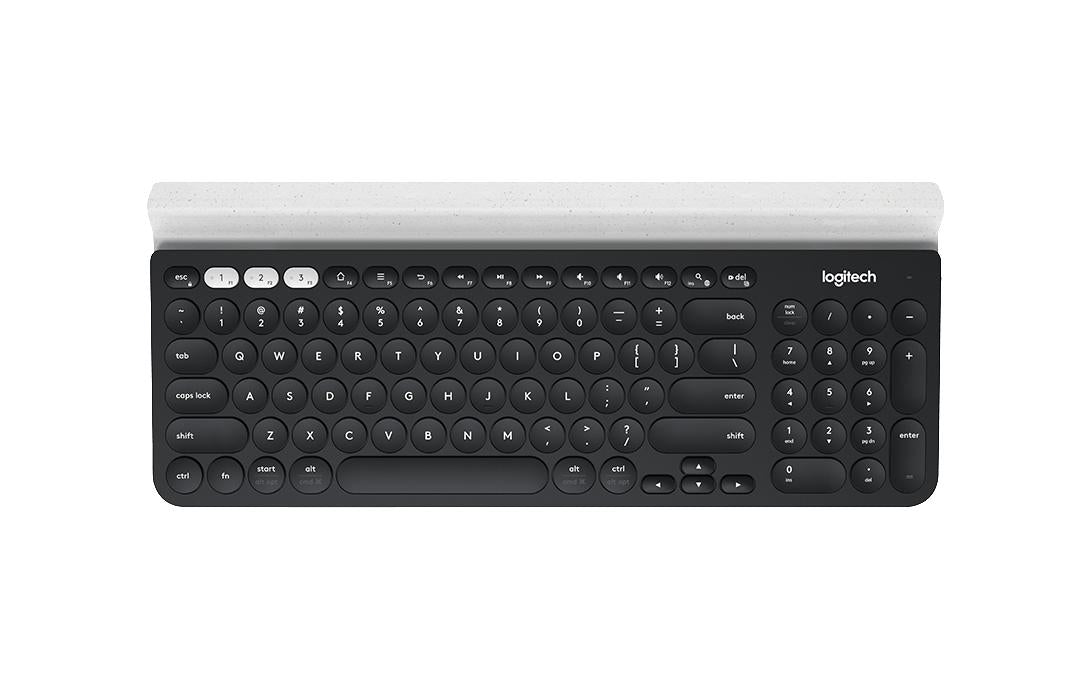 Logitech K780 – Tastatur, kabellos (Bluetooth/2,4 GHz), DE-Layout (DE) – für Windows, macOS & Android u. a.