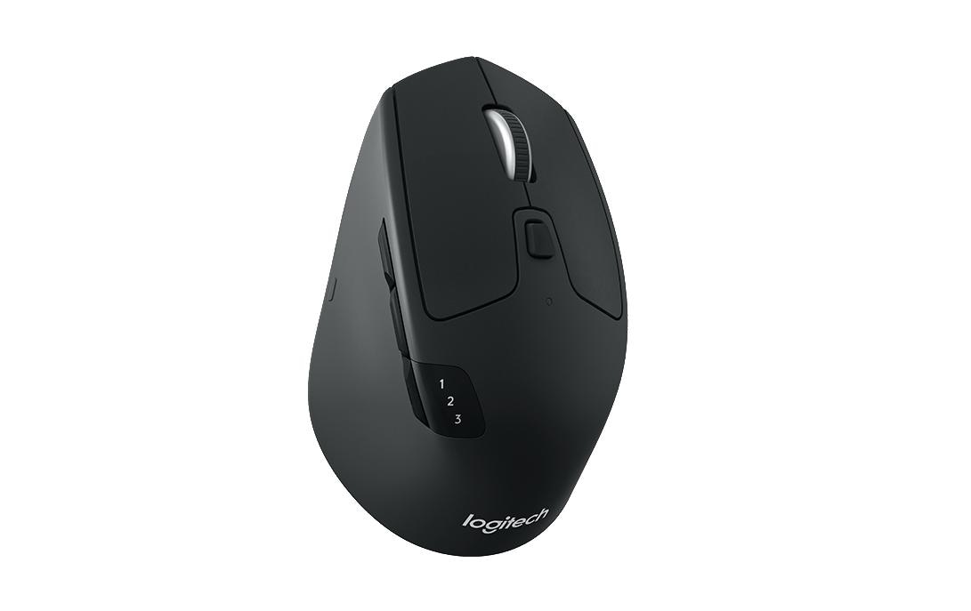 Logitech M720 Triathlon Maus – kabellos, Bluetooth + 2,4 GHz