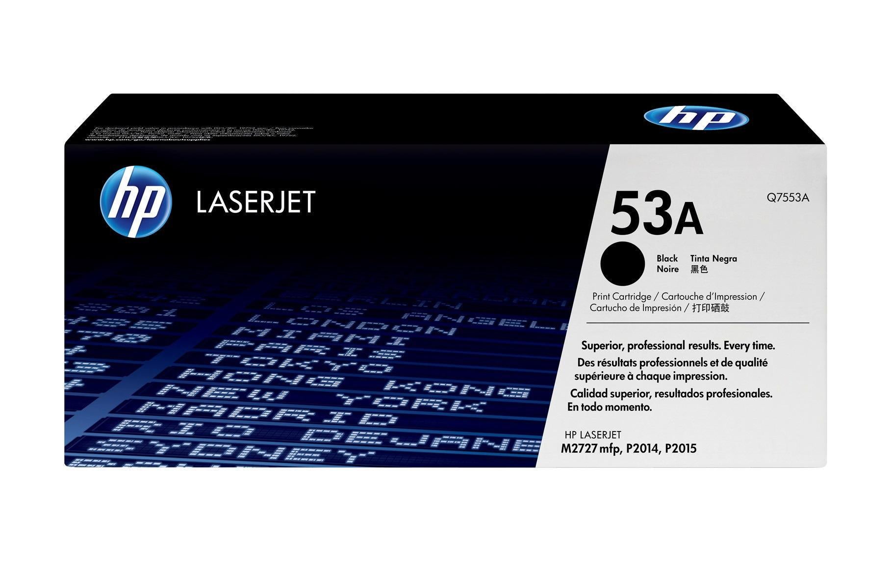 HP Toner 53A – schwarz, 3000 Seiten