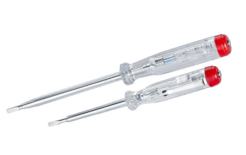 Laserliner Spannungsprüfer TipTest Duo – Kontakt, AC 150–250 V, IP20