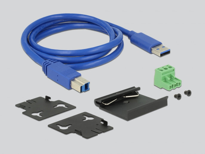 DeLOCK 63311 USB-Hub – USB 3.0, 7× USB-A, für Windows/Linux