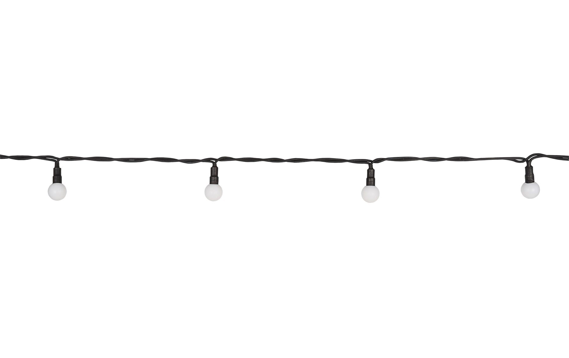 Steffen GardenLine LED Party Lichterkette – 10 m – 15 W – Mehrfarbig – IP44 – Netzbetrieb – Starterset