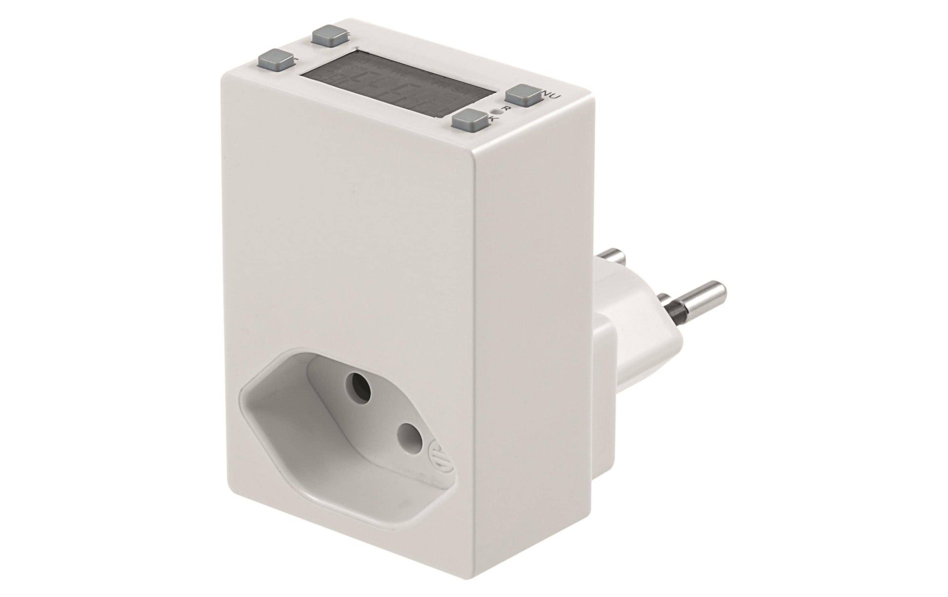 Steffen Timer Mini Digi – Zubehör – Digitale Zeitschaltuhr, 20 Programme, Zwischenstecker