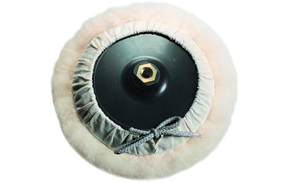FEIN Polierpad 125 mm Lammfell – zum Polieren – 1 Stk – für WPO 14-15 E, WPO 14-25 E, WPO 10-25 E