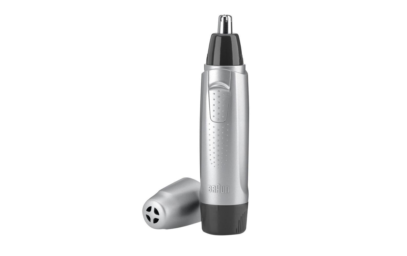 Braun Nasen- und Ohrtrimmer EN10 – wasserfest, Edelstahlmesser – batteriebetrieben