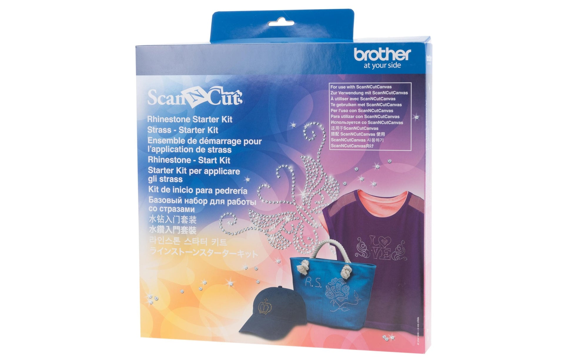 Brother ScanNCut – Strass-Starterkit – Zubehörset – für ScanNCut – Ø 30,5 cm