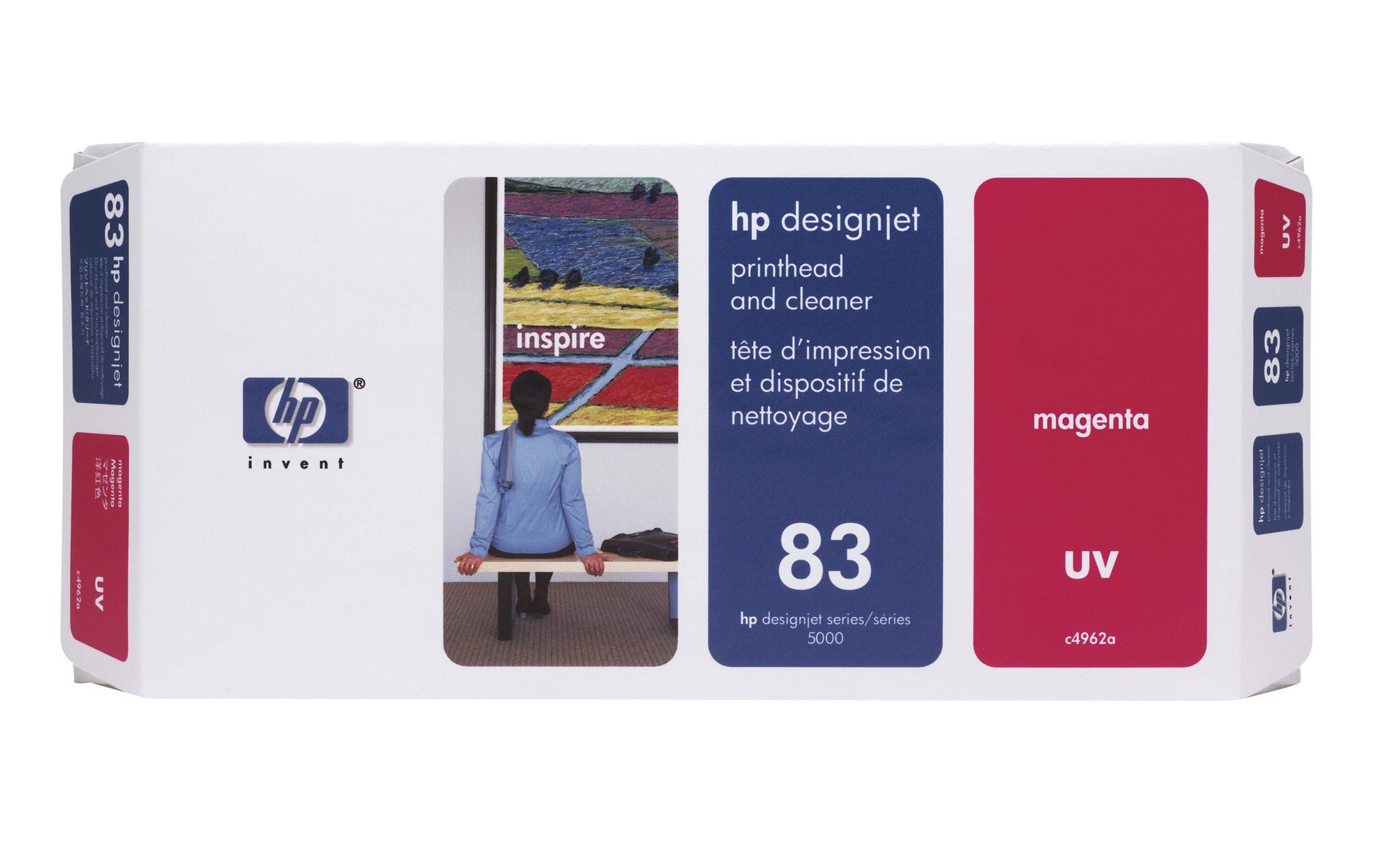 HP Druckkopf Nr. 83 (C4962A) – Magenta, 13 ml, UV – für HP DesignJet 5000