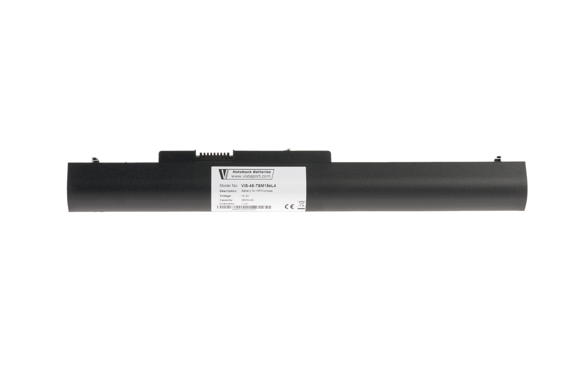 Vistaport Notebook-Akku – für HP Pavilion/TouchSmart 14/15 – 37 Wh, 14,4 V (4 Zellen) – Schwarz