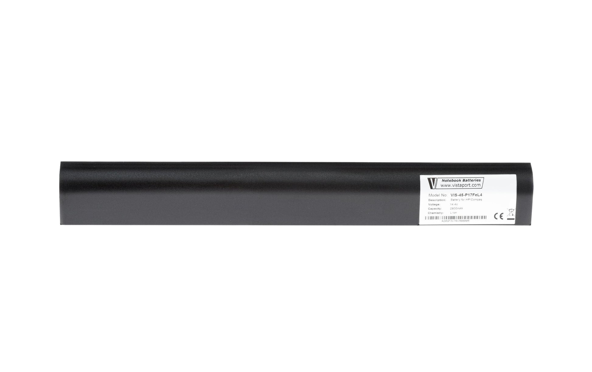 Vistaport Notebook-Akku – für HP Envy, Pavilion, ProBook – 40 Wh, 14,4 V (4 Zellen) – Schwarz