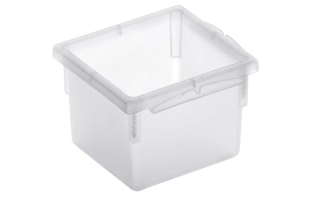 Rotho Ordnungssystem Basic – PP-Kunststoff, transparent, 8 × 5 × 8 cm – 1er-Pack