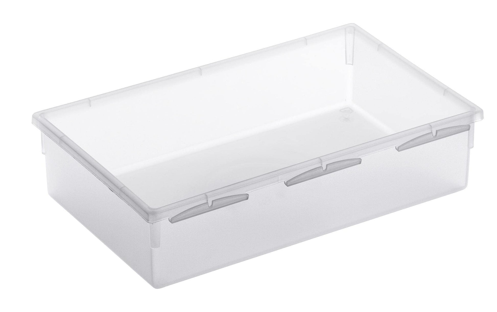 Rotho Ordnungssystem – Kunststoff, transparent, 23 × 5 × 15 cm – 1er-Pack