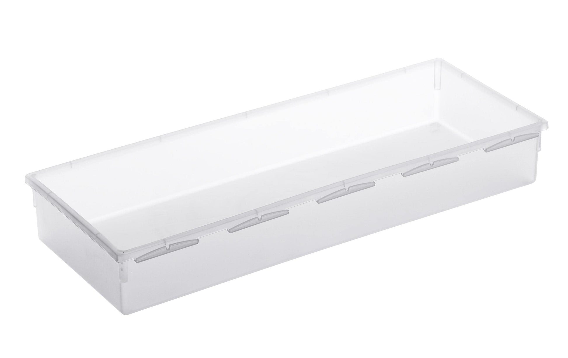 Rotho Ordnungssystem – Kunststoff, transparent, 38 × 5 × 15 cm