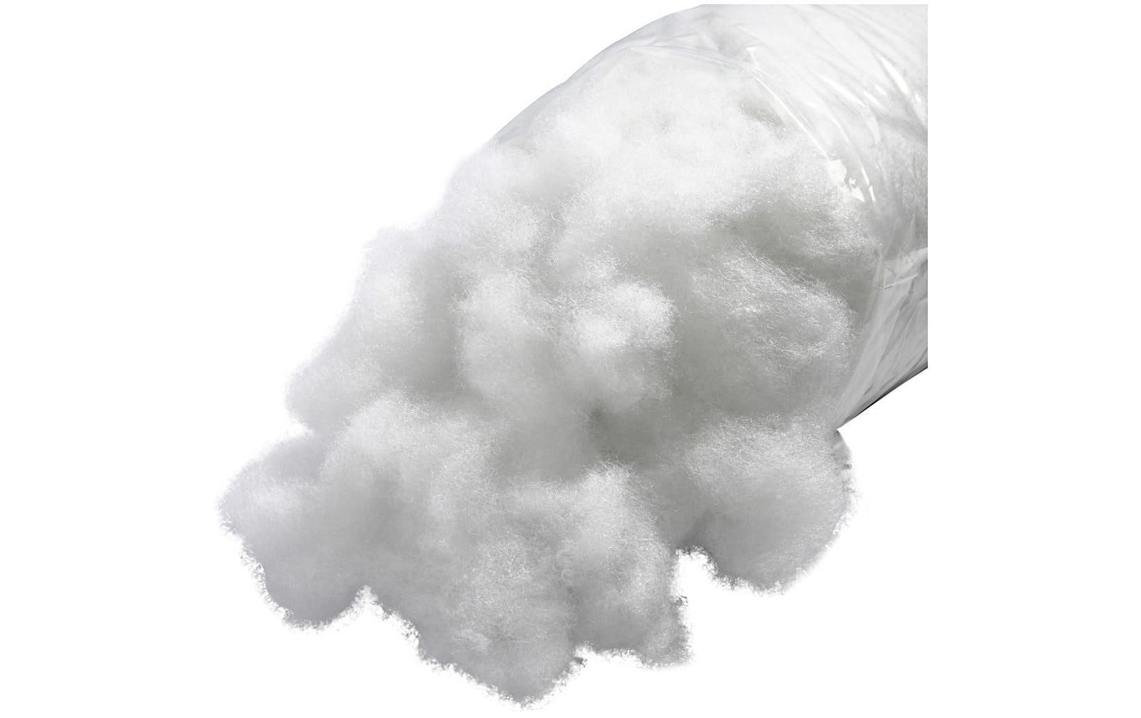 Creativ Company Füllmaterial, Polyester, Weiss, 1 kg, 1 Stk., 49856