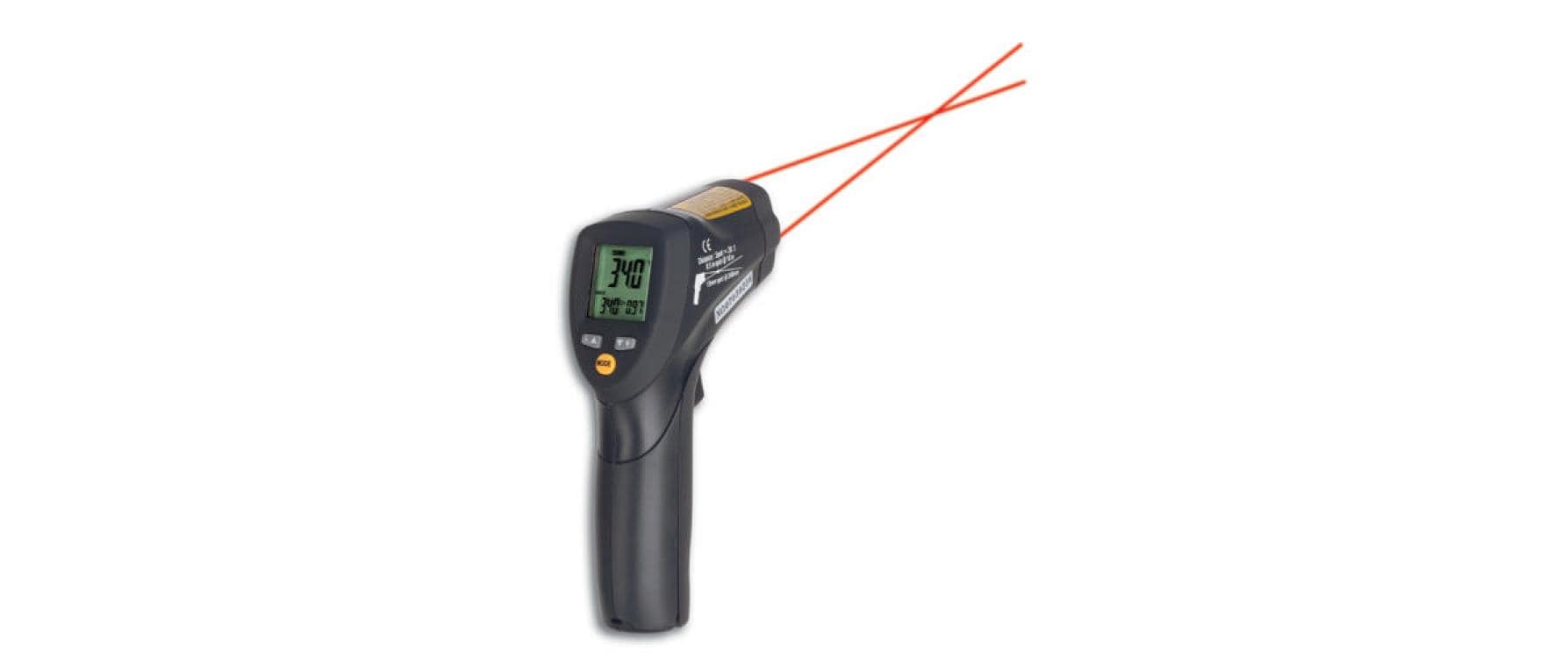 TFA-Dostmann TFA Dostmann ScanTemp 485 Infrarot-Thermometer – D:S 20:1, Doppel-Ziellaser, Data-Hold, °C/°F