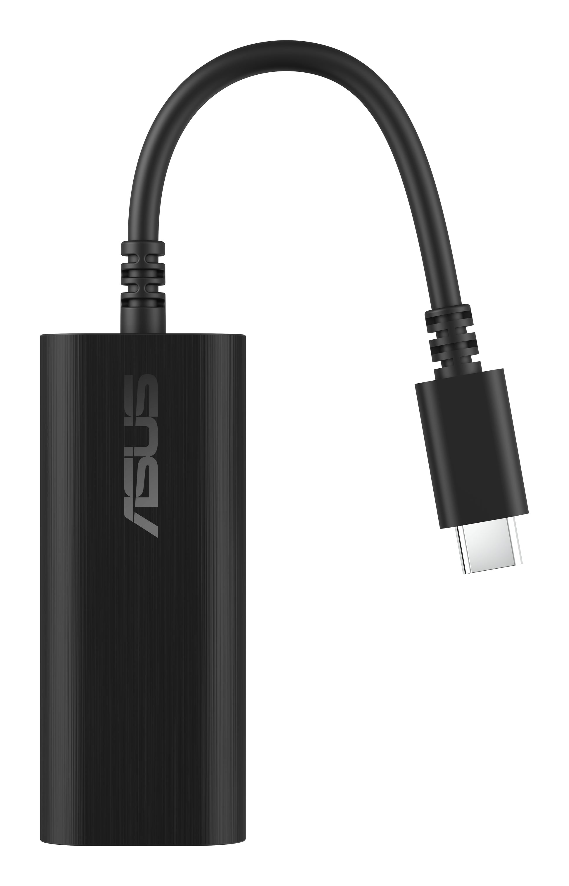 ASUS USB-C2500 V2 Netzwerkadapter USB-C zu RJ-45 – 2,5 Gbit/s, USB 3.2 Gen 1 (5 Gbit/s), 15 cm, Schwarz