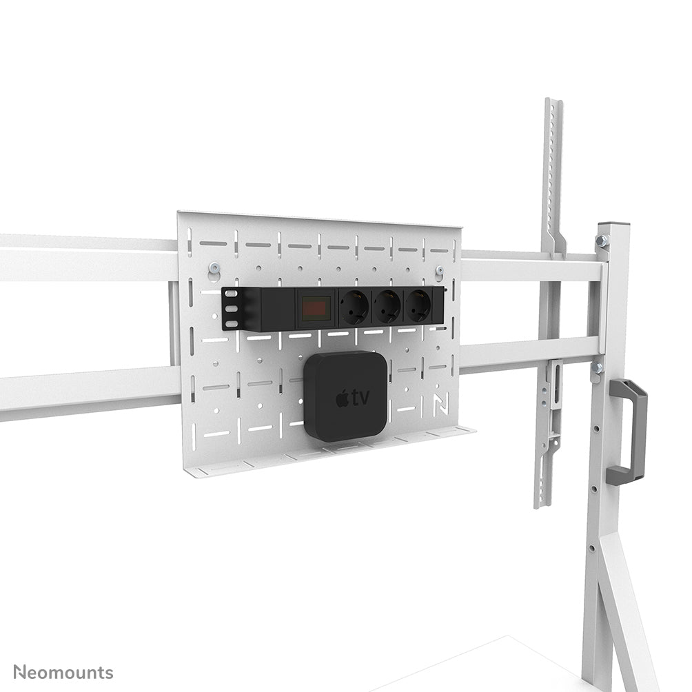 Neomounts Display-Trolley FL50-525WH1 – für 55–86", VESA 100×100–900×600, abschliessbar