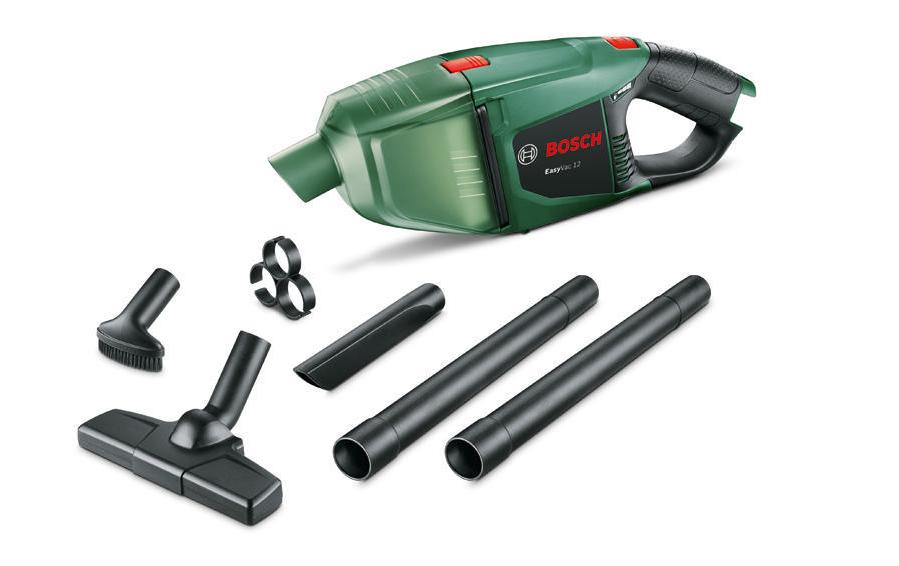 Bosch Akkustaubsauger EasyVac 12, 2-in-1, ohne Akku – 22 min, 0,38 l