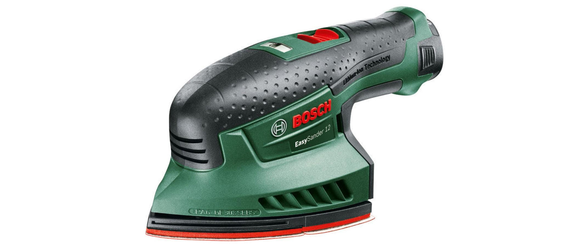 Bosch Multischleifer EasySander 12 – 12 V (POWER FOR ALL) – Mikro-Klettverschluss – 1×2,5 Ah & Ladegerät