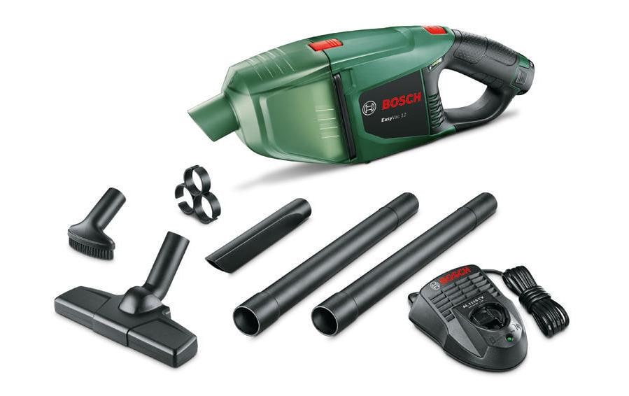 Bosch Luftstaubbläser EasyVac 12 – 2-in-1, 2500 mAh, 0,4 l, Akkubetrieb