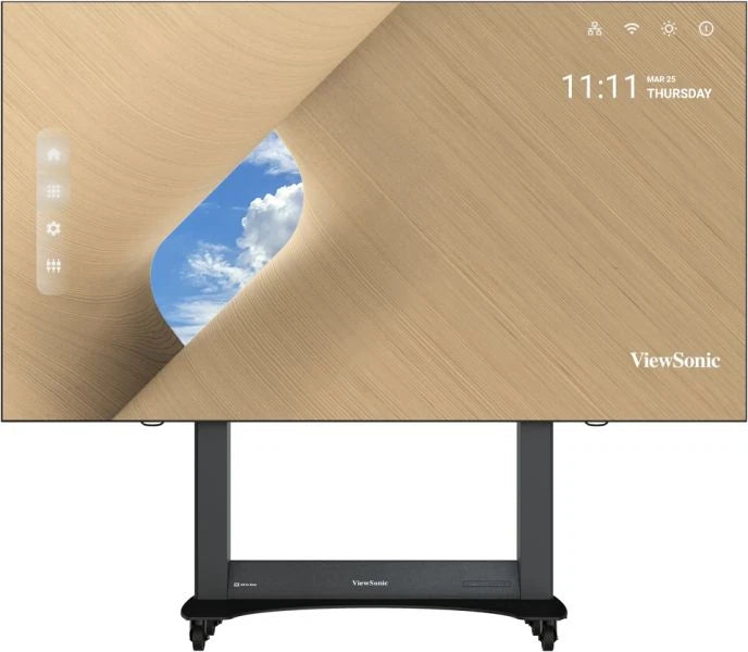 Viewsonic LDS138-151 – Signage-Display, 138", faltbar, motorisierter Trolley, AI