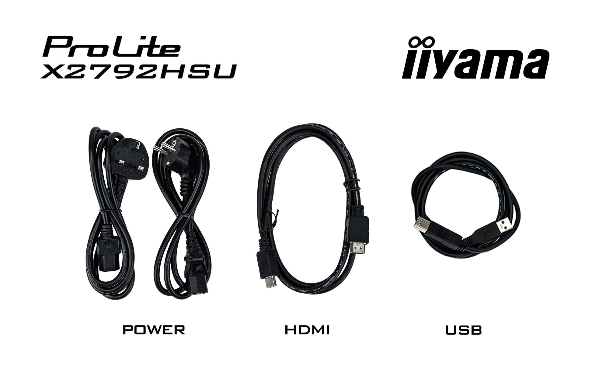 iiyama ProLite X2792HSU-B1 – Monitor, 27", 1920 × 1080 (Full HD), IPS, 120 Hz, 300 cd/m²