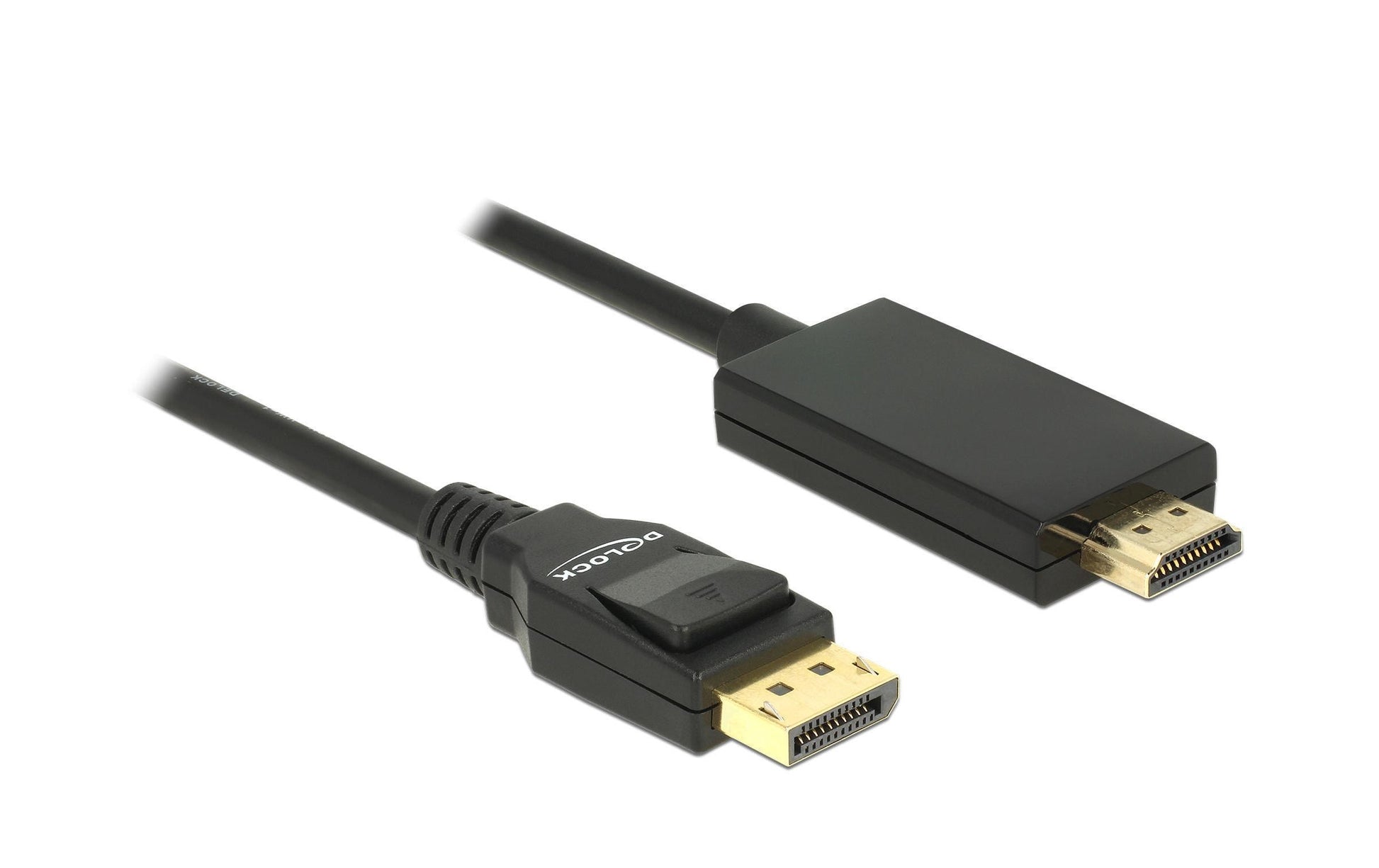 DeLOCK DisplayPort auf HDMI Kabel DP 1.2 4K 30 Hz – 5 m