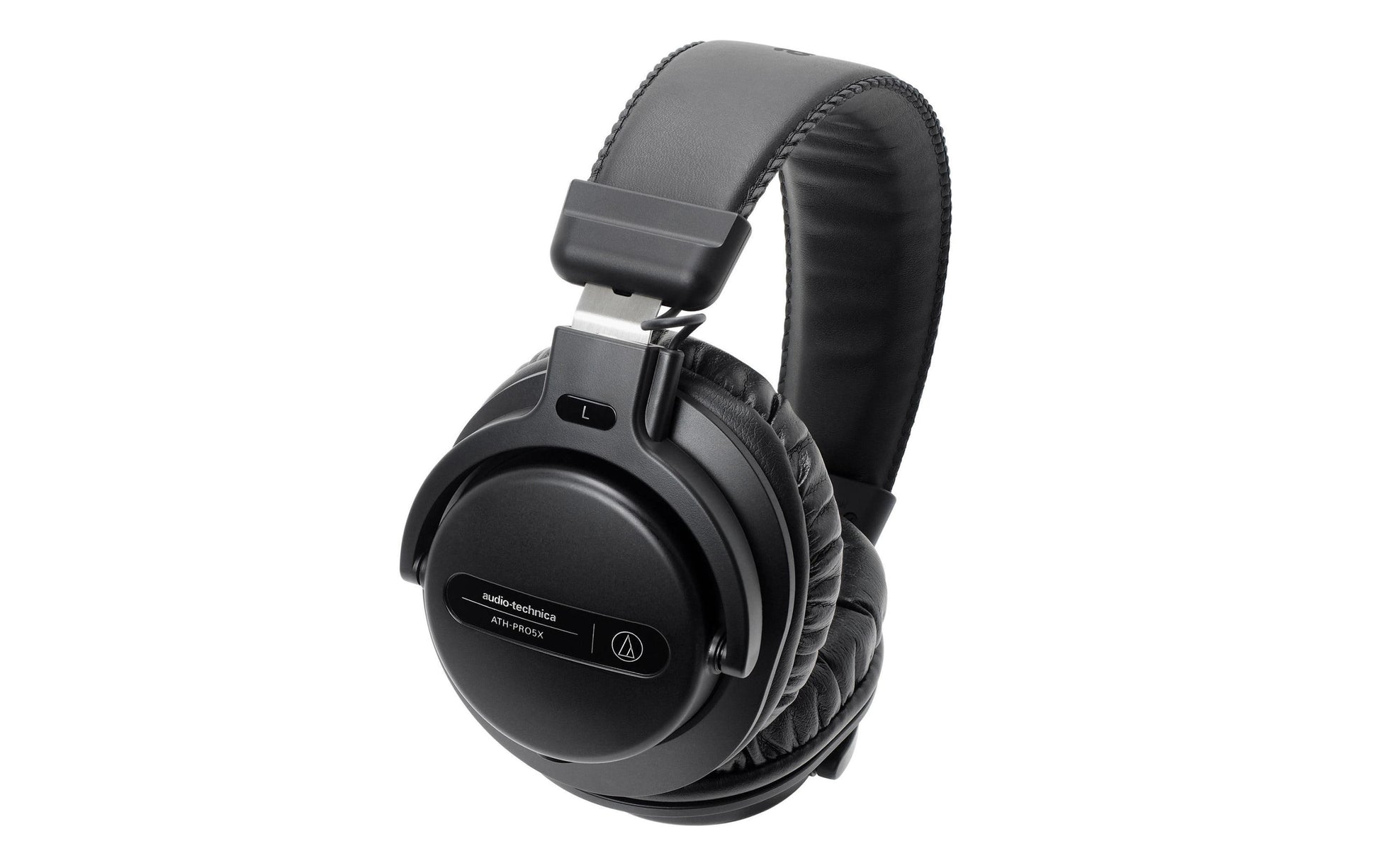 Audio-Technica ATH-PRO5X – Over-Ear DJ-Kopfhörer – geschlossen, 3,5 mm, abnehmbares Kabel – schwarz