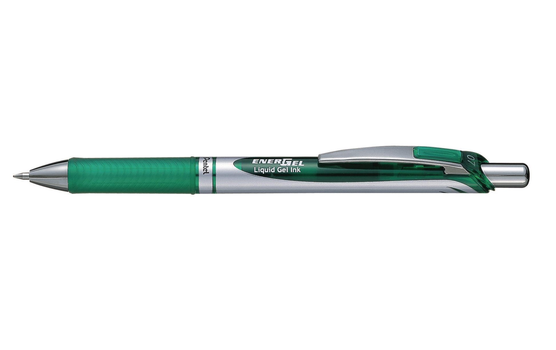 Pentel EnerGel X Gelschreiber – Grün, 0,7 mm, schnelltrocknend, Druck, nachfüllbar