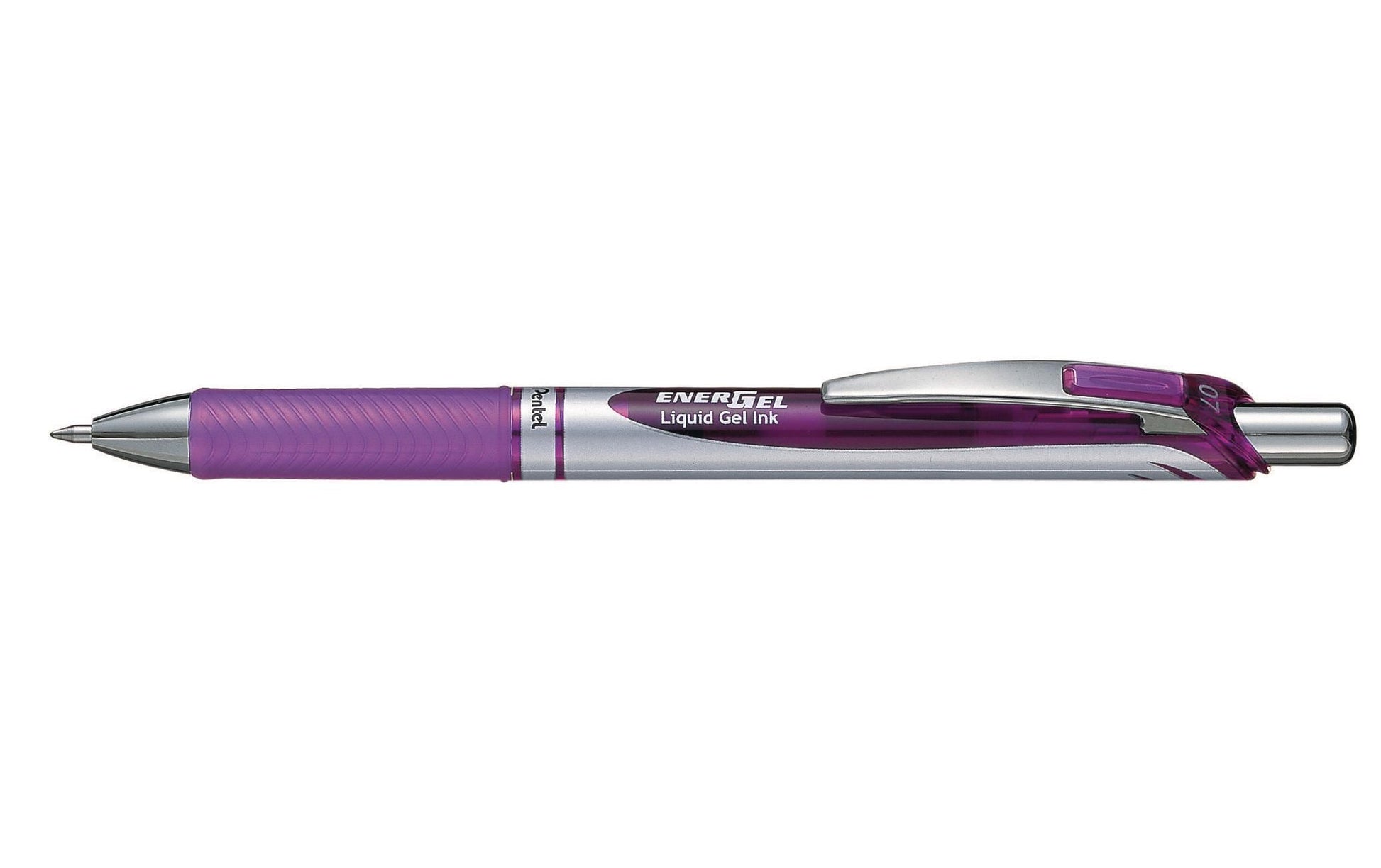 Pentel EnerGel Xm RT Fine – Tintenroller, schnelltrocknend, 0,7 mm, violett