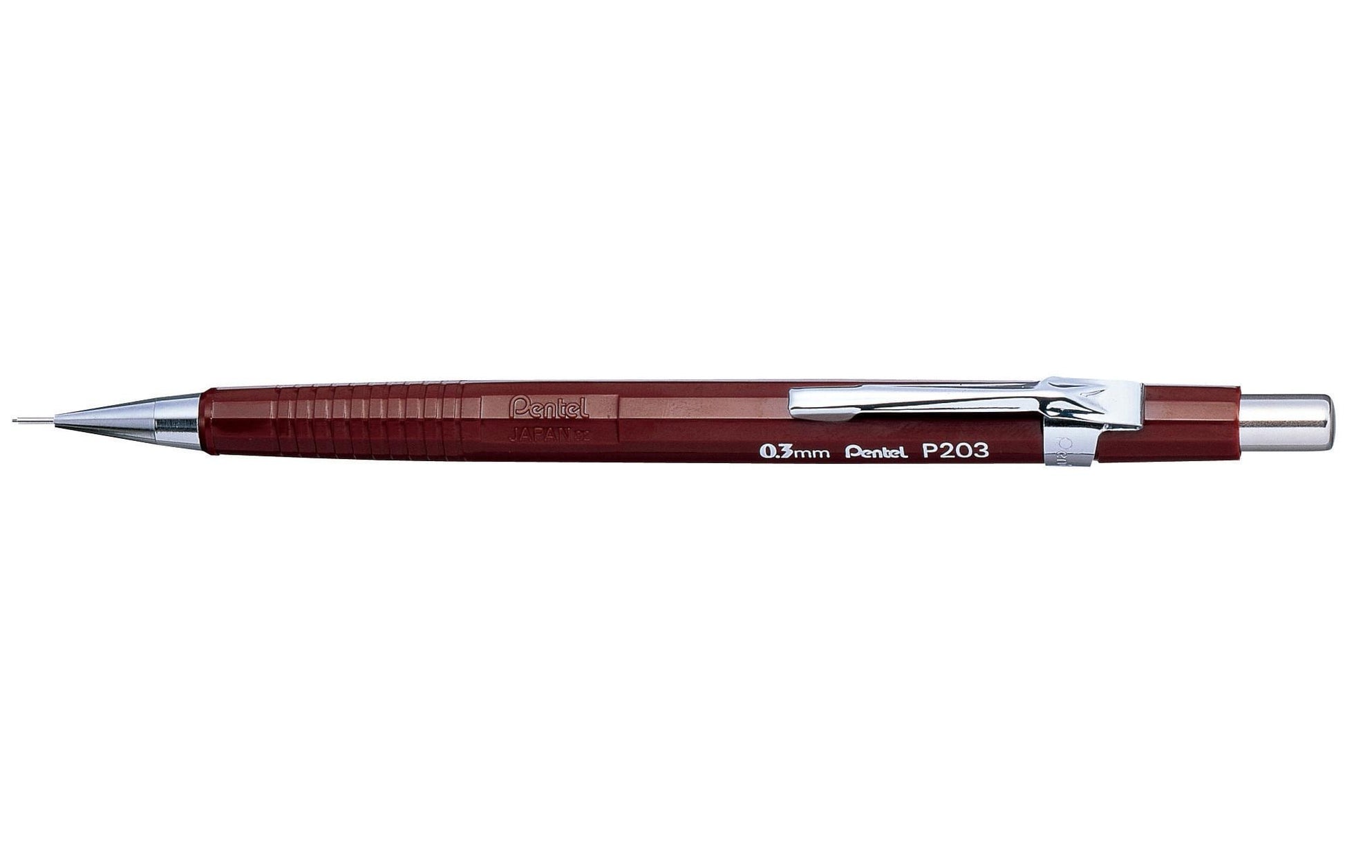 Pentel Sharp P200 Druckbleistift – 0,3 mm, braun