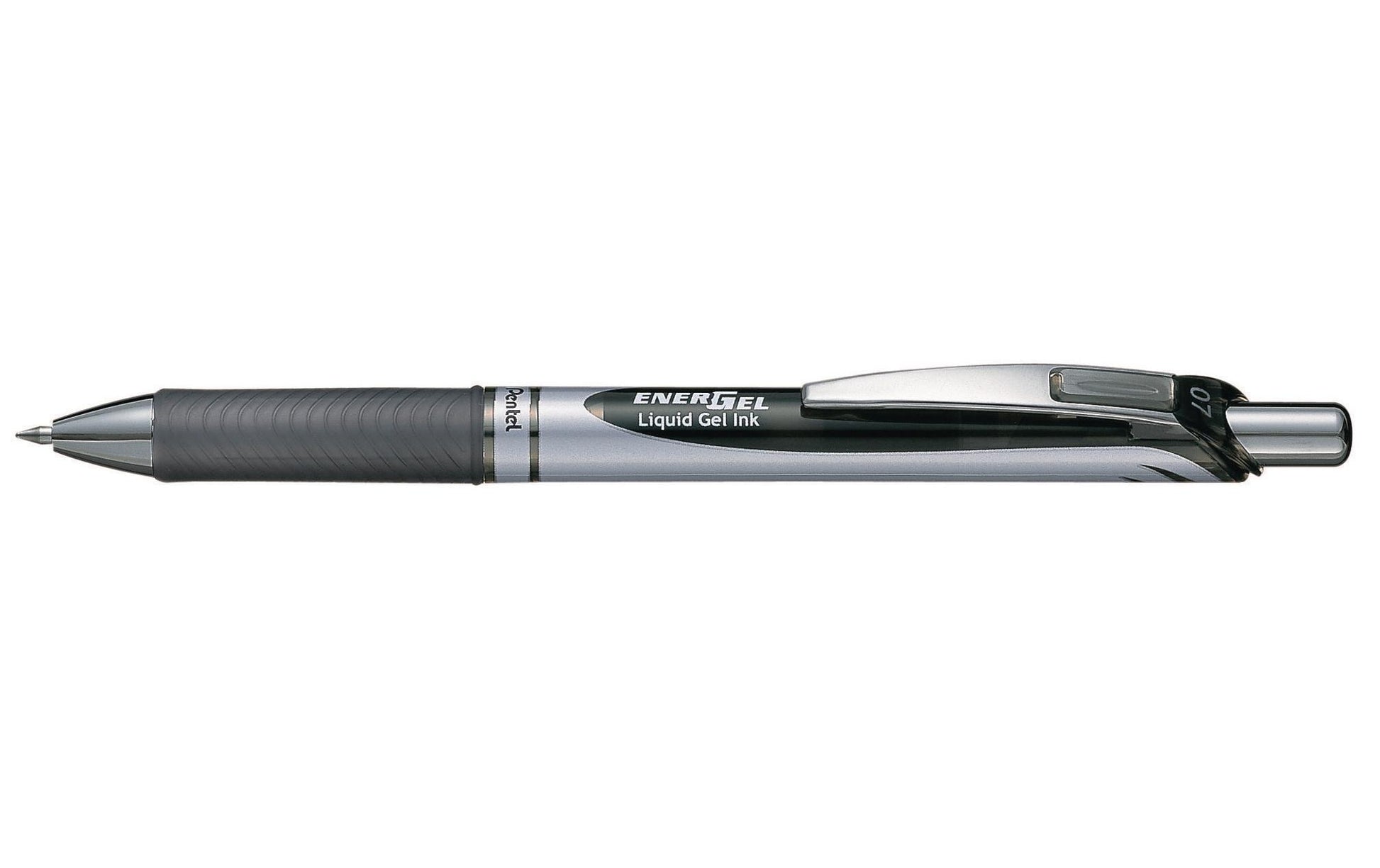 Pentel EnerGel Xm RT – Tintenroller, schnell trocknend, 0,7 mm, schwarz