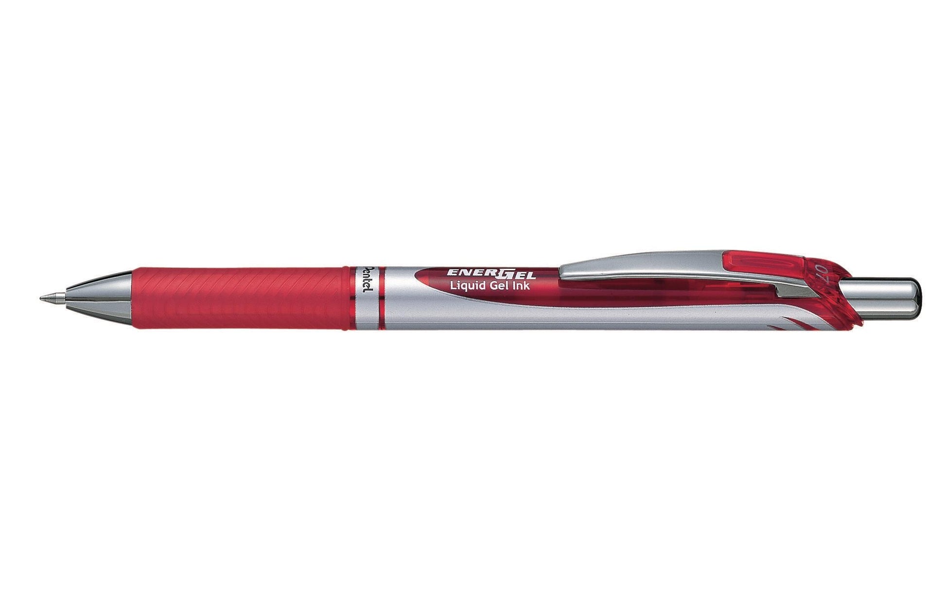 Pentel EnerGel Xm RT Fine – Tintenroller, schnelltrocknend, 0,7 mm, Rot