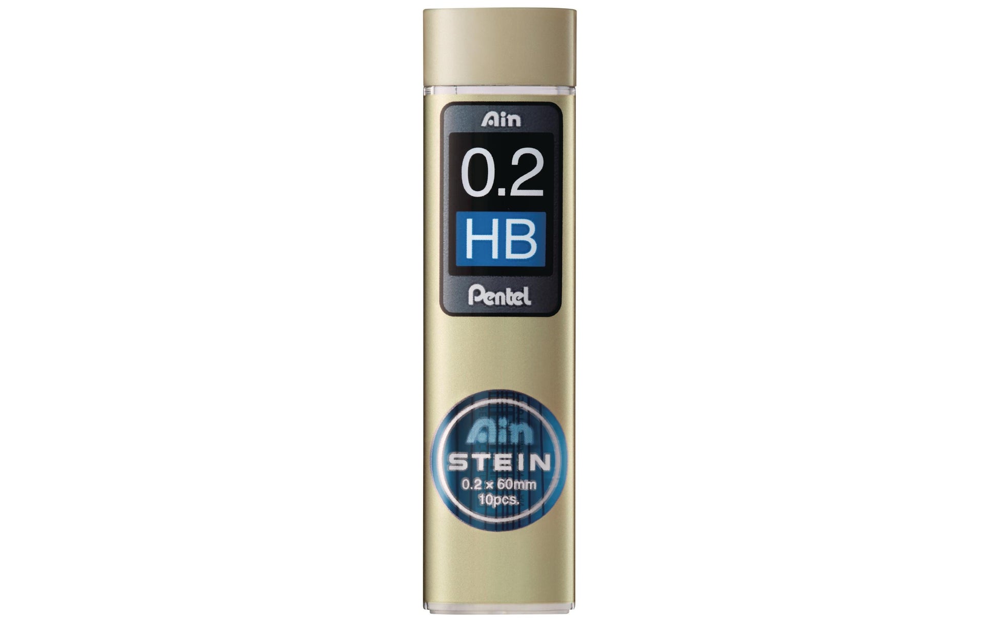 Pentel Bleistiftminen – Graphit, 0,2 mm, HB, 20 Stk.