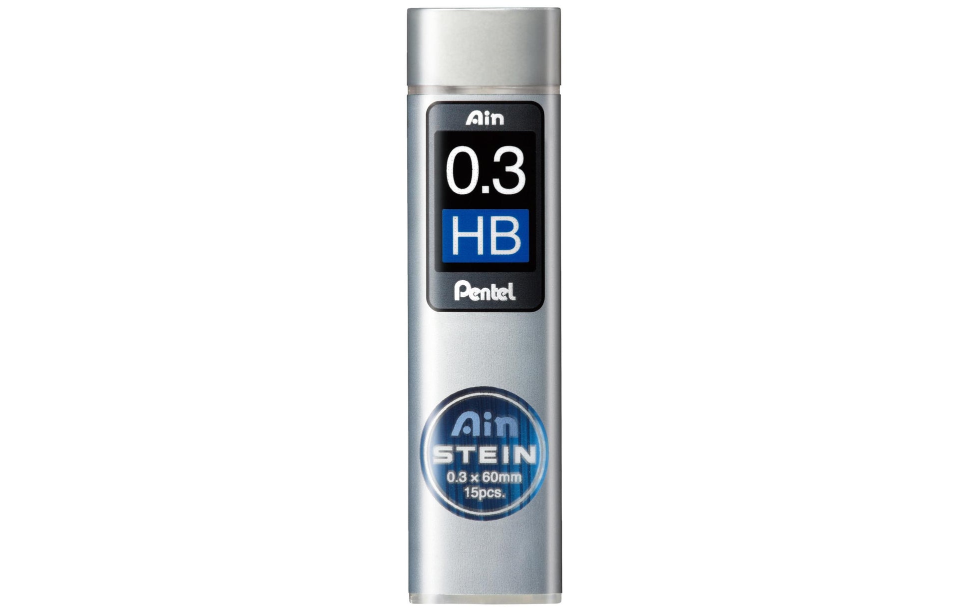 Pentel Bleistiftminen – Graphit, 0,3 mm, HB, 15 Stk.