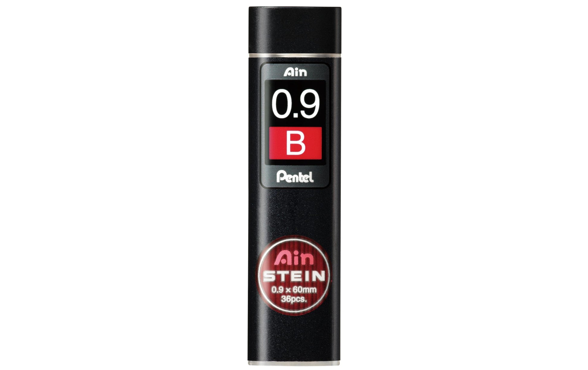 Pentel Bleistiftminen – Graphit, 0,9 mm, B, 36 Stk.