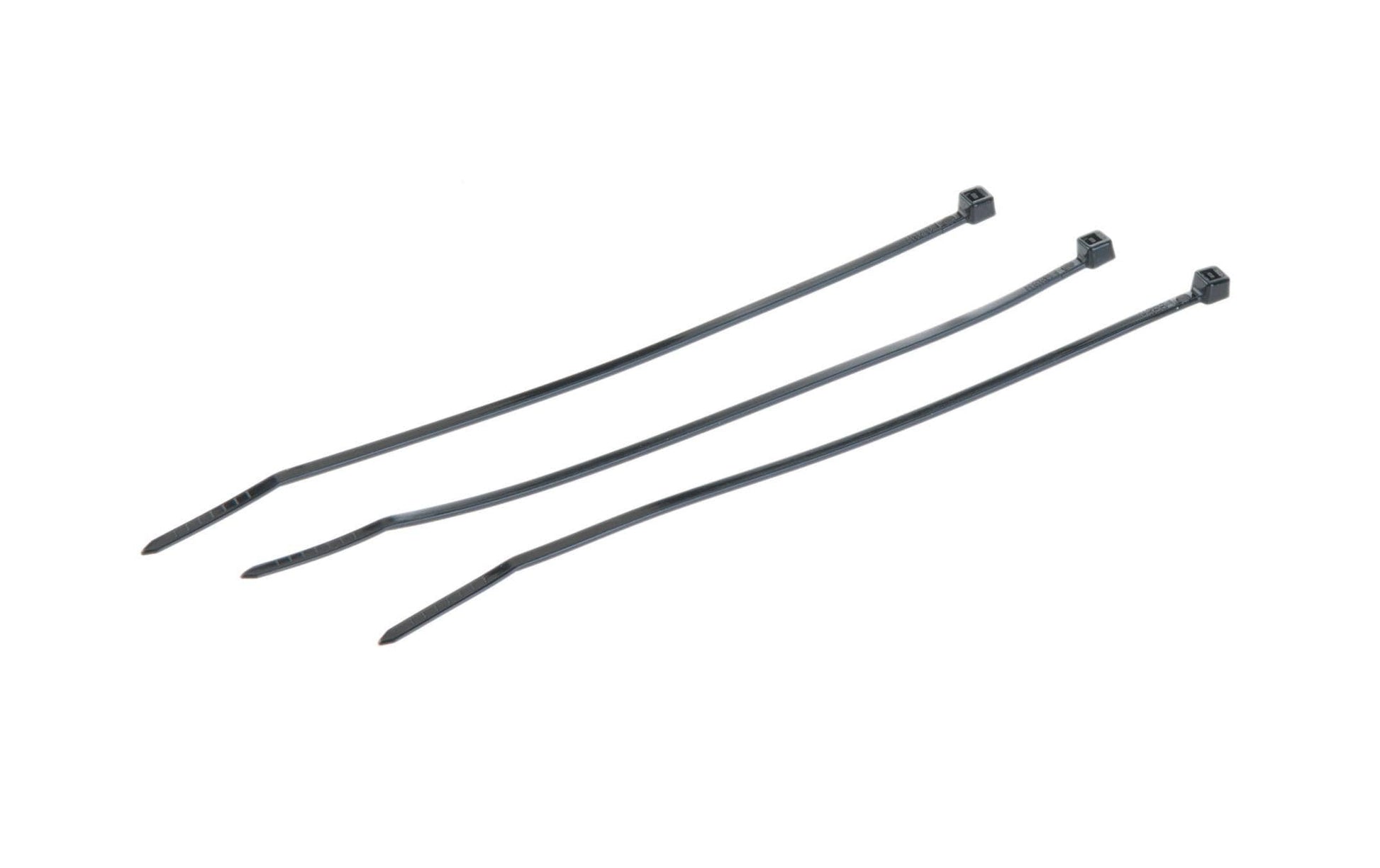 VR Technics Kabelbinder 140×2,5 mm, 100er-Pack, Schwarz, Nylon, selbstschliessend, UL 94 V2