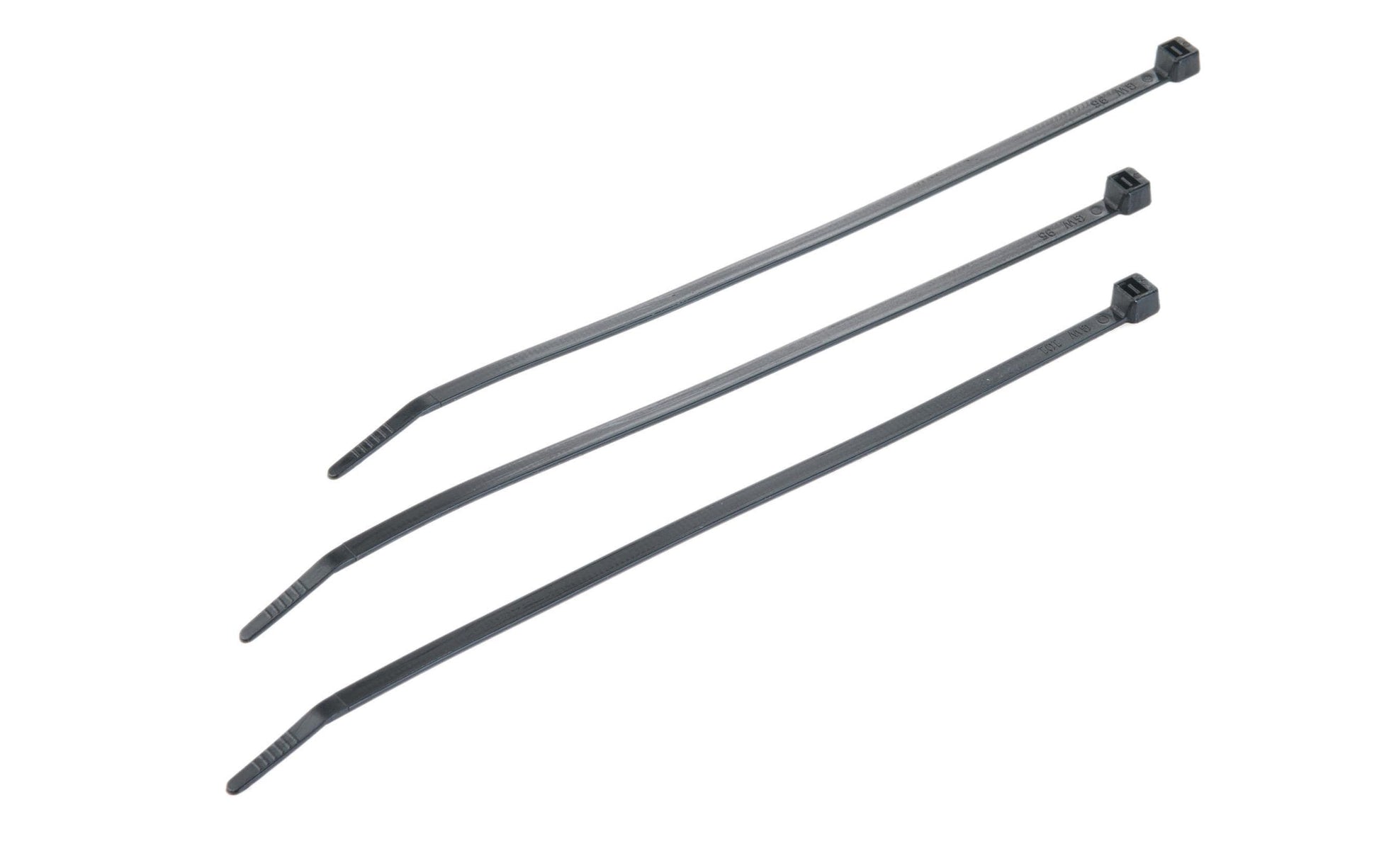 VR Technics Kabelbinder 200×4,8 mm, 100er-Pack, selbstverlöschend (UL94 V2) – schwarz