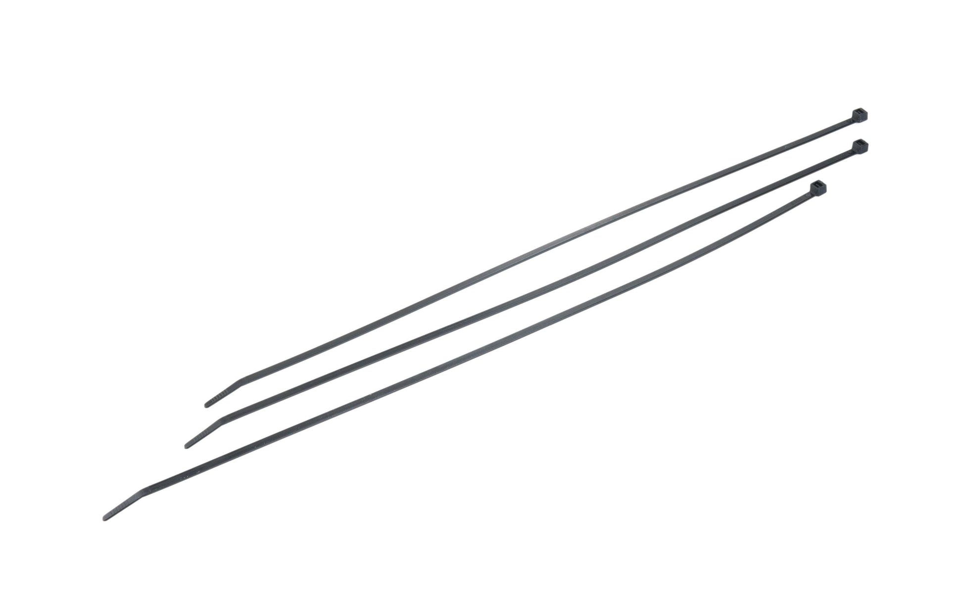 VR Technics Kabelbinder, 430×4,8 mm, 100er-Pack, selbstverlöschend (UL94 V2), -35°C bis +85°C – schwarz