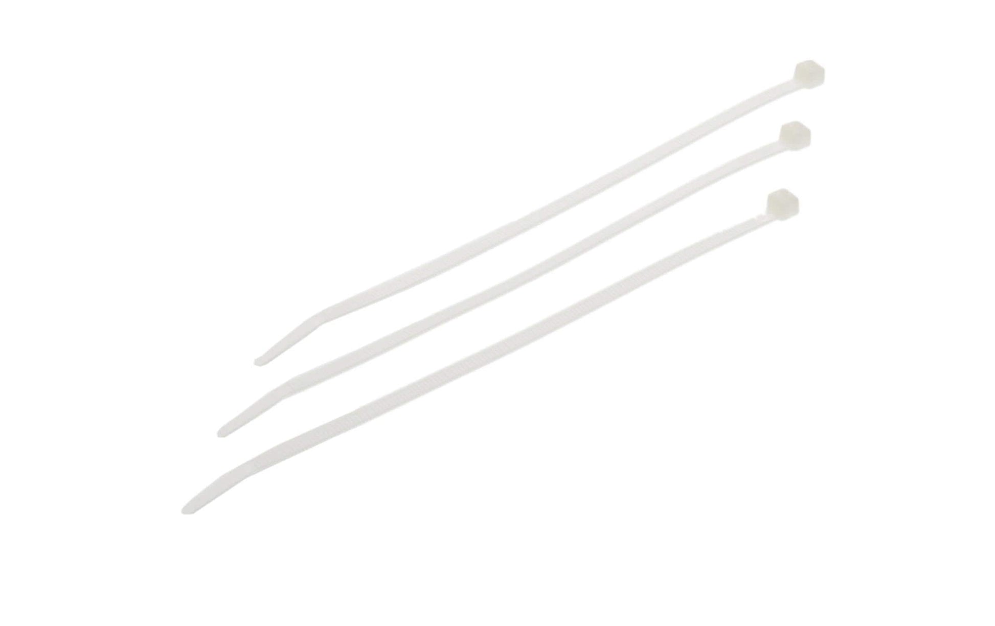 VR Technics Kabelbinder, 4,8×200 mm, 100er-Pack – transparent