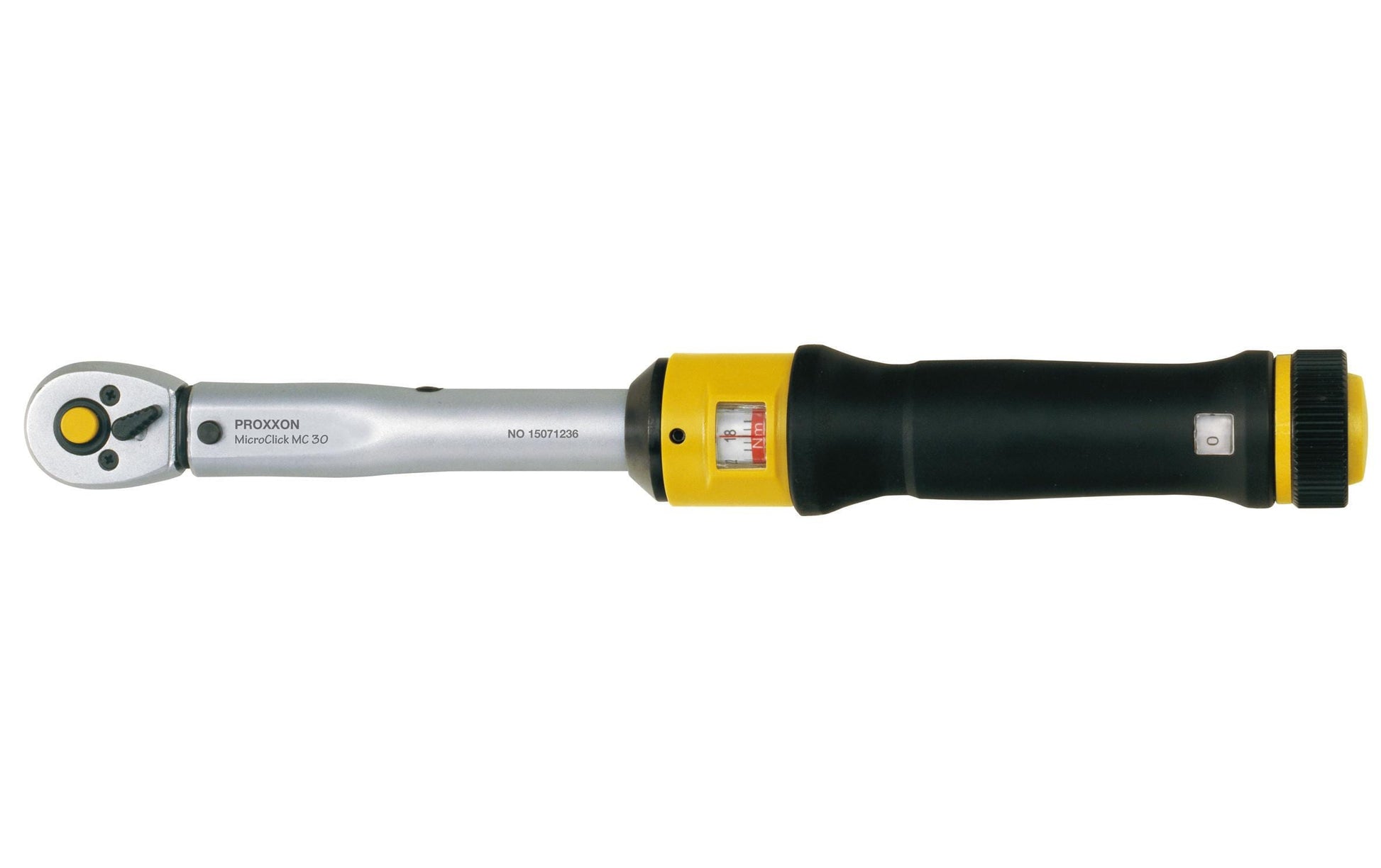 Proxxon industrial MicroClick Drehmomentschlüssel – 6–30 Nm, 1/4"